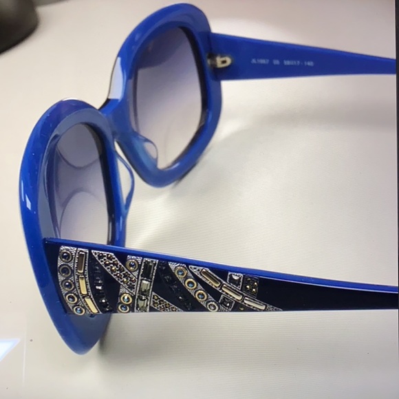 Judith LieberStunningCrystalEncrustedSunglasses - Picture 5 of 8